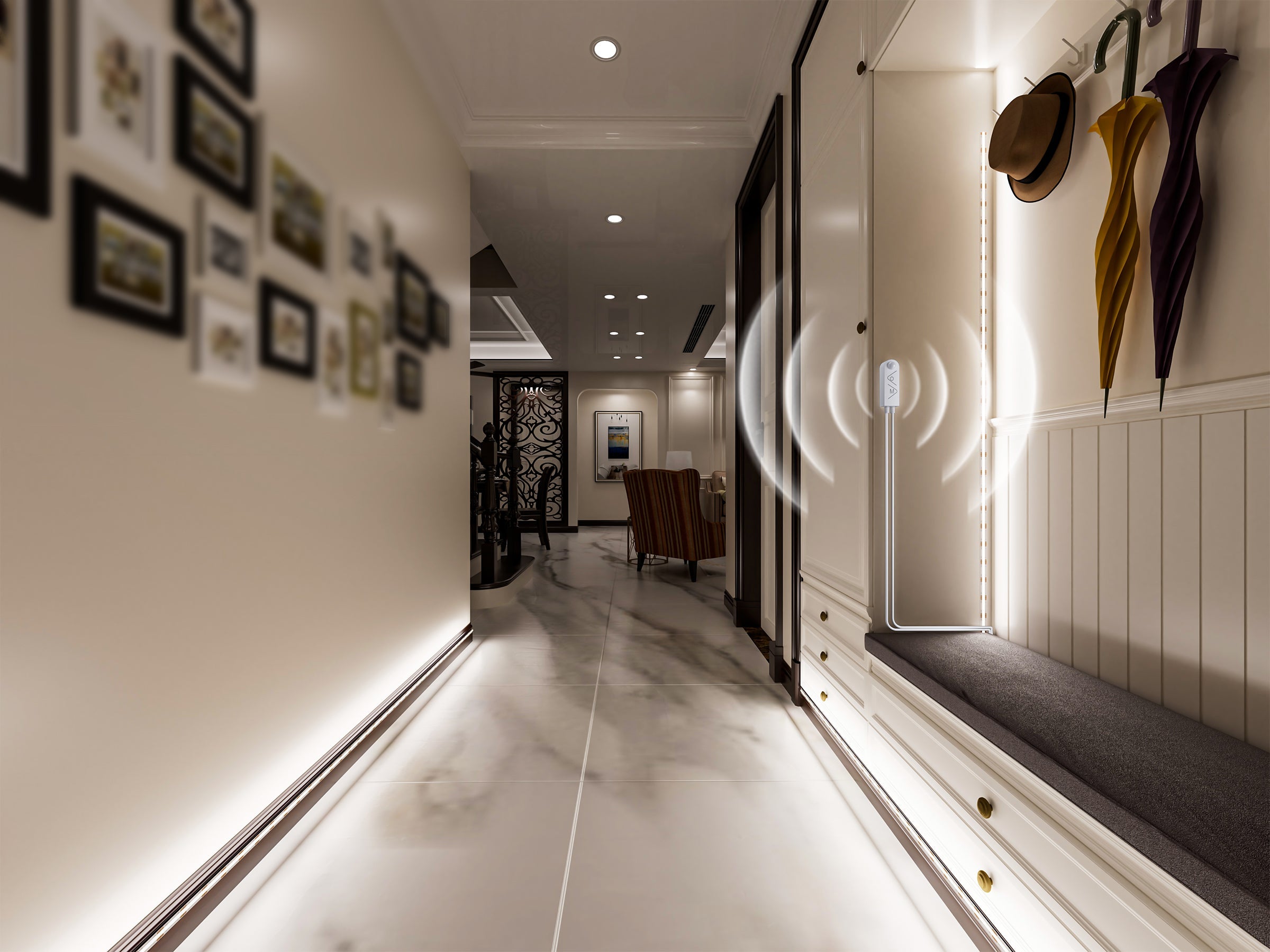Motion Sensor COB LED Strip