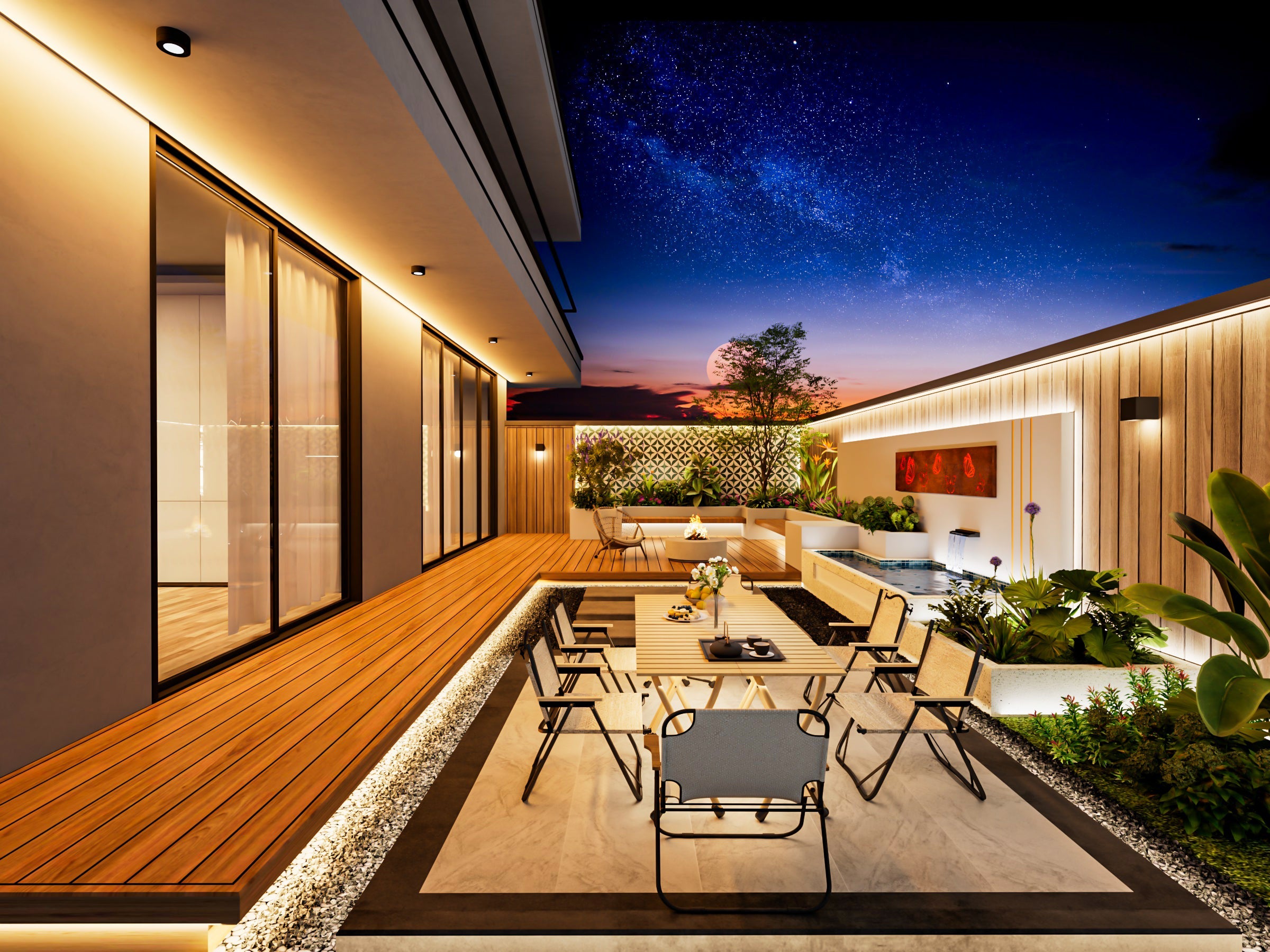 Outdoor COB LED Strip Lights