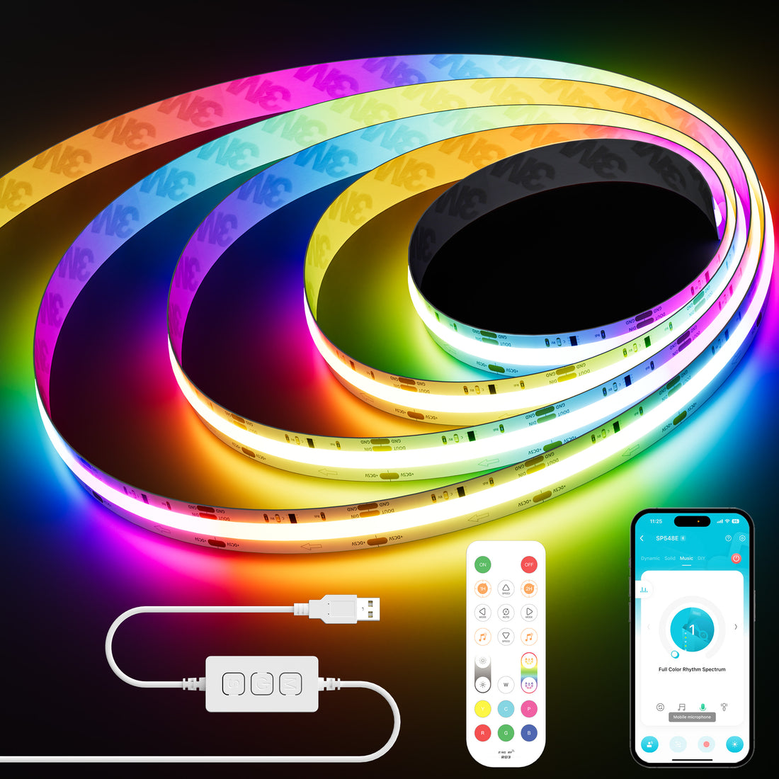 Motion Sensor COB LED Strip – PAUTIX